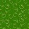 Vegetable pattern - green.