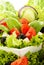 Vegetable salad bowl> Balanced diet