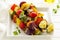 Vegetable Skewers (ratatouille)