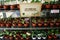 Vegetable starter plants\'s pot at fair