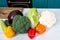 Vegetable vegetarian health diet concept
