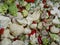 Vegetables Background Textures. Assorted Frozen Vegetables.