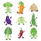 Vegetables characters