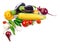 Vegetables fresh still life top view