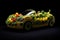 vegetables made Luxury futuristic convertible sport car illustration generative ai