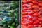 Vegetables Stand   Detail Green Red Marketplace