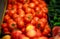 Vegetables tomatoes in the store