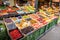 Vegetables at Viennas best-known market called Naschmarkt - VIENNA, AUSTRIA, EUROPE - AUGUST 1, 2021