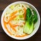 Vegetarian Asian Rice Noodle Soup