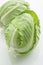 Vegetarian, Cabbage heart, Small cabbage, White background,