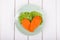 Vegetarian carrot cutlets