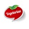 Vegetarian food label