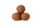 Vegetarian food - tasty falafel balls, isolated on white background