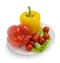 Vegetarian health food, Fresh vegetables
