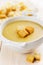 Vegetarian lentil cream soup