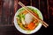 Vegetarian noodle soup