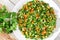 Vegetarian parsley,mint, spring onion, tomato salad