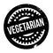 Vegetarian rubber stamp