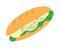 vegetarian sandwich icon