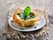 Vegetarian spinach pie