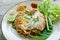 Vegetarian thai food (Pad Thai)