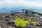 Vegetation becomes sparse on the upper levels of Mount Etna, Sicily