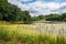 Vegetation and Pond near the Admissions Hut into Lyme Park, Dis