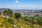 Vegetation and Porto Alegre cityview from Morro Santana