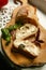 Vegeterian diet bread and butter