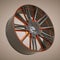 Vehicle alloy disc or wheel