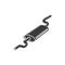 Vehicle exhaust system spare part, tail-pipe icon