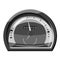 Vehicle speedometer icon, gray monochrome style