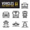 Vehicle and Transport Outline Icon