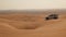 Vehicles in the Dubai Desert