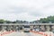 Vehicles enter the Lincoln Tunnel in New York City.