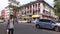 Vehicles on street in Yangon, Myanmar