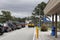 Vehicles Waiting to Board Southport Ferry