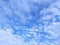 Veiw of blue sky and white clouds background for design stock photo