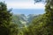 Veiw from Levada Caldeirao Verde and Queimadas Forestry Park to the coast