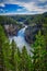 Veiw of Upper Yellowstone Falls at Yellowstone National Park, Wyoming, USA