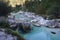 Velika Korita or Great canyon of Soca river