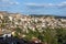 VELIKO TARNOVO, BULGARIA - 9 APRIL 2017: Panoramamic view of city of Veliko Tarnovo