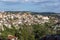 VELIKO TARNOVO, BULGARIA - 9 APRIL 2017: Panoramamic view of city of Veliko Tarnovo