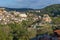 VELIKO TARNOVO, BULGARIA - 9 APRIL 2017: Panoramamic view of city of Veliko Tarnovo