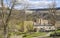 VELIKO TARNOVO,BULGARIA, APRIL 04 2015: group of tourist visiting the ruins of the tsarevets stronghold in Veliko Tarnovo