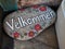 Velkommen - welcome in Danish language decorative greeting