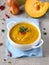 Vellutata di zucca - pumpkin soup