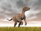 Velociraptor dinosaur - 3D render