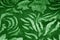 Velor green fabric Velvet pattern carved from under an uncircumcised pile of heaps Velvet Burntout Devore this type It`s just a