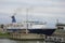 Velsen, the Netherlands - May 5th, 2012: Ocean Countess in IJmuiden locks